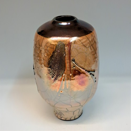 #230762 Raku Glitter Pot $42 at Hunter Wolff Gallery